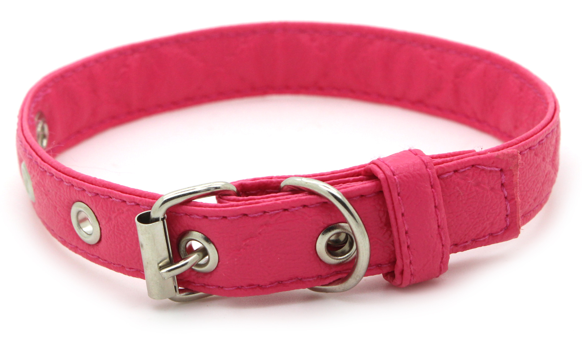 Coleira de cachorro rosa clearance