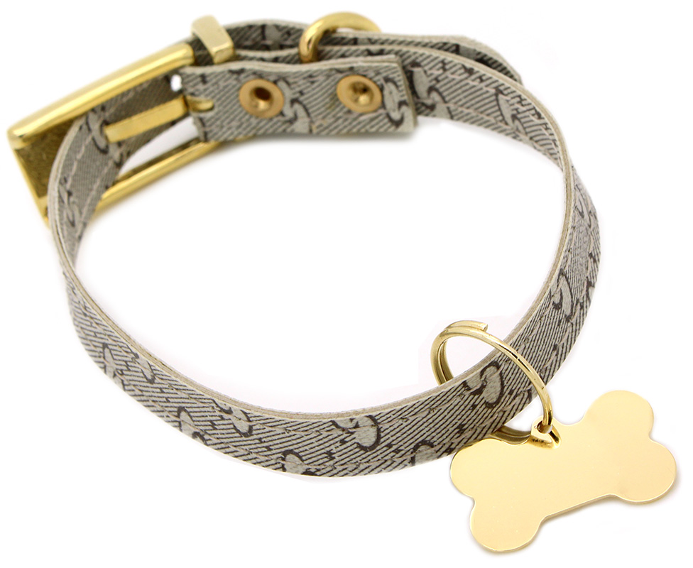 Coleira luxo cachorro clearance