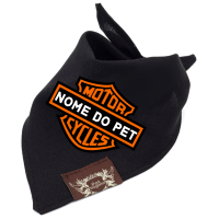 Bandana Meu Pet Motociclista - Personalizado