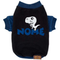 Blusa Dino Rino - Molecotton com Nome do Pet