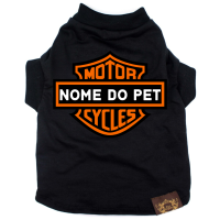 Camisa Meu Pet Motociclista - Personalizada