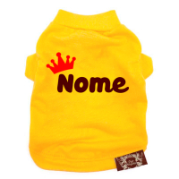 Camiseta Funny Amarela - Personalizada