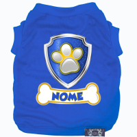 Camiseta Meu Pet na Patrulha - Personalizada