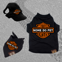 Conjunto Meu Pet Motociclista - Personalizado