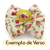 Laço para Cachorro - Topete Crisântemo Verde e Amarelo Mostarda Flor - Belo Pet