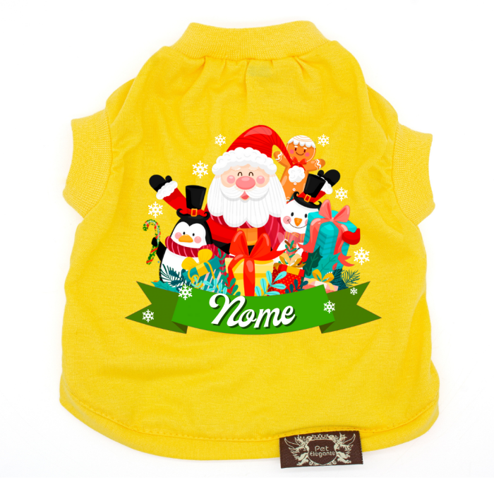 Camiseta Alegria do Natal - Coleção Natalina