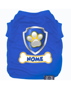 Camiseta Meu Pet na Patrulha - Personalizada