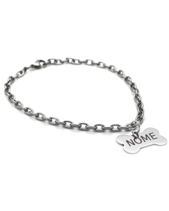 Corrente Inox e Pingente Várias Cores - Ciclone