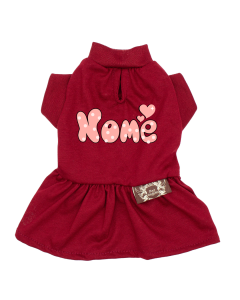 Vestido Love - com Nome da Pet