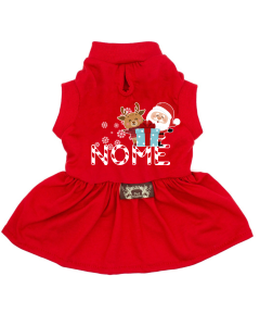 Vestido Presentinho Mamãe Noel - Coleção Natalina