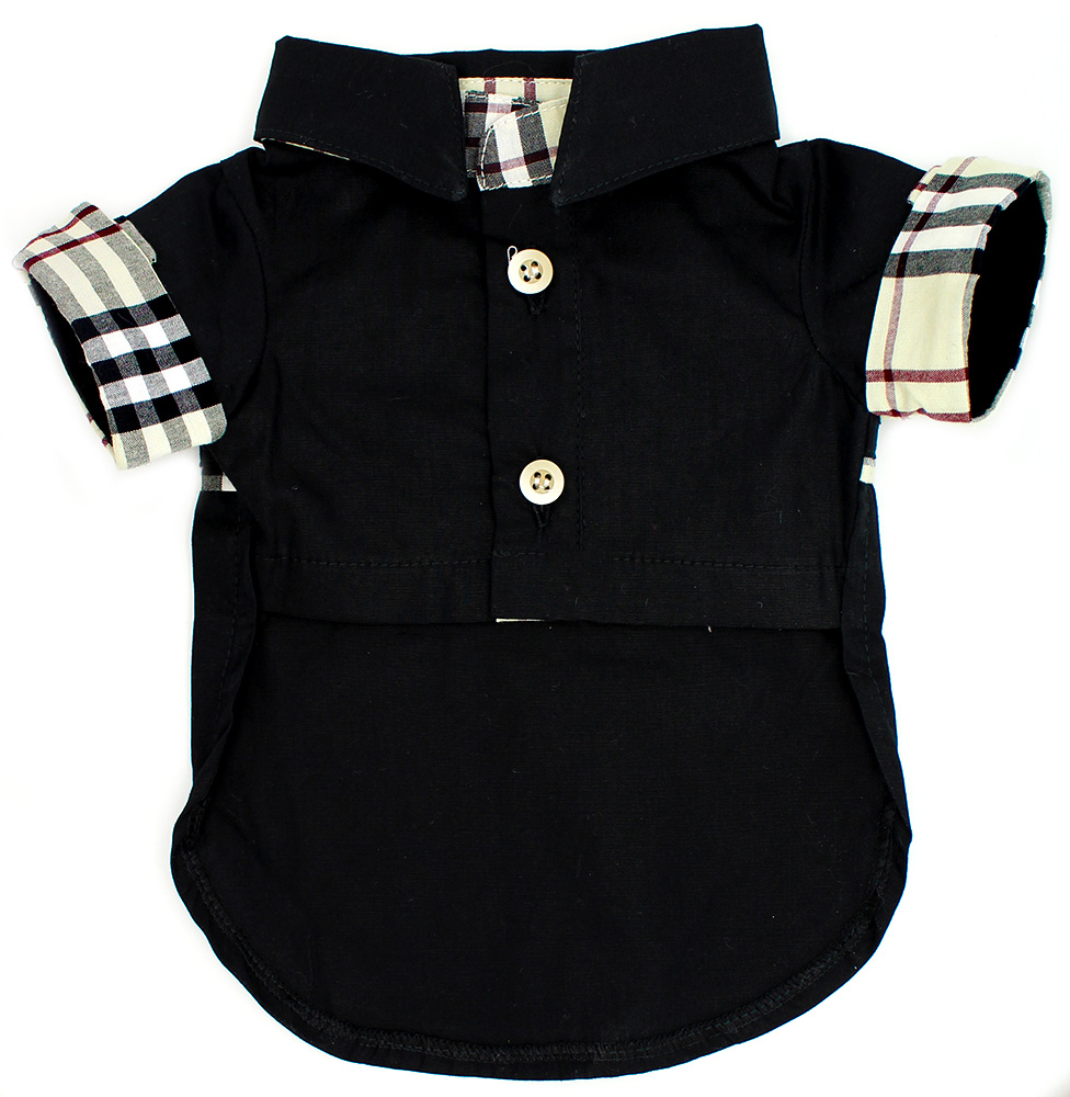 Camisa social cachorro clearance